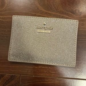 Kate spade glitter card case